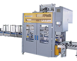 塑料桶自動裝箱機，機油防凍液20升大桶人工裝箱太累了！